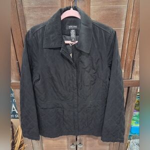 New York & Company Women's Black Jacket Size Medium